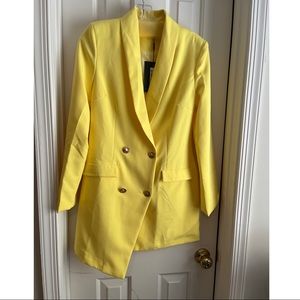 Yellow Coat Dress